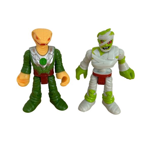 Imaginext Other - Imaginext Mummy Guards Figures - Serpent Commander & Mummy